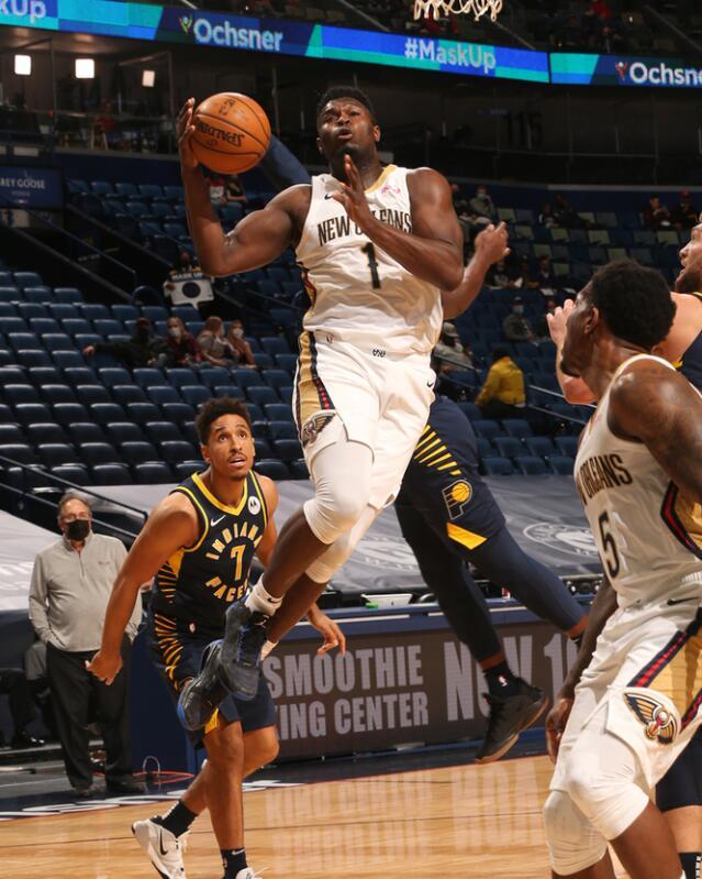 步行者翻盘山西队，锡安统治全场的简单介绍